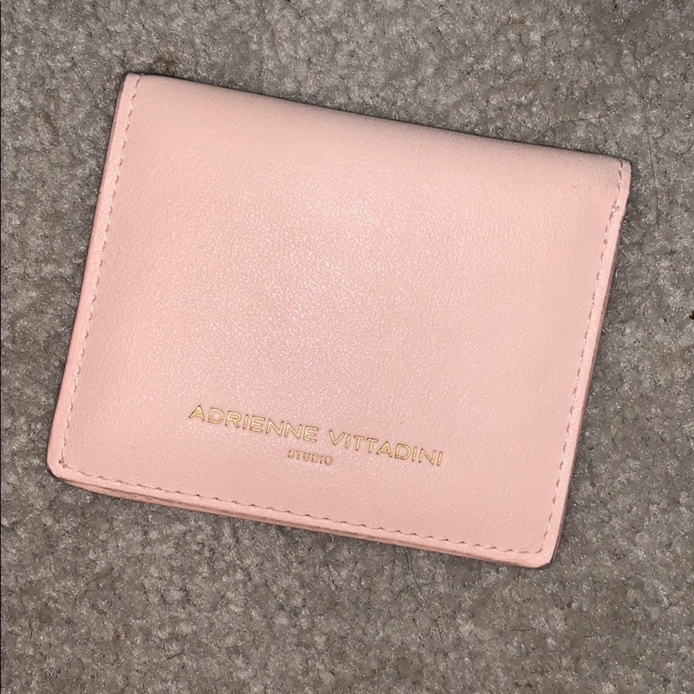 Blush pink wallet